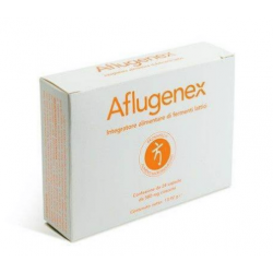 Aflugenex 12Capsule Fermenti Lattici per Intestino/Difese Immunitarie