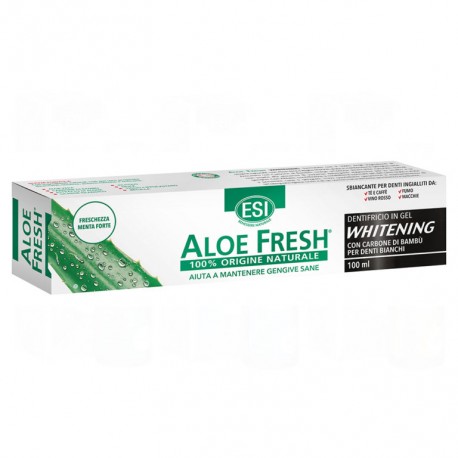 Esi Aloe Fresh Whitening Dentifricio in Gel per Denti Bianchi 100ml