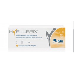 Fidia Farmaceutici Siringa Intra-articolare Hyalubrix con Acido Ialuronico 30mg/2ml