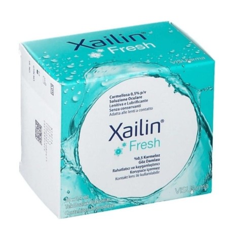 Xailin Fresh Collirio per la Lubrificazione dell'Occhio Secco 30 flaconcini Xailin Fresh Collirio per la Lubrificazione dell'Occhio Secco 30 flaconcini