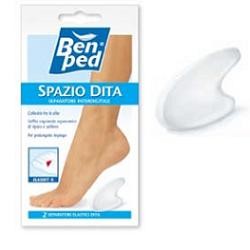 Benped Separatore interdigitale per dita dei piedi accavallate 2 pezzi