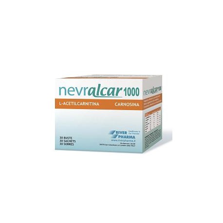 River Pharma Nevralcar 1000 integratore ad azione antiossidante 30 bustine