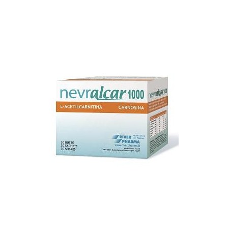 River Pharma Nevralcar 1000 integratore ad azione antiossidante 30 bustine