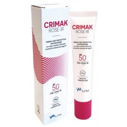 Crimak Rose IR crema viso per rossore cutaneo pelli con couperose rosacea 40 g