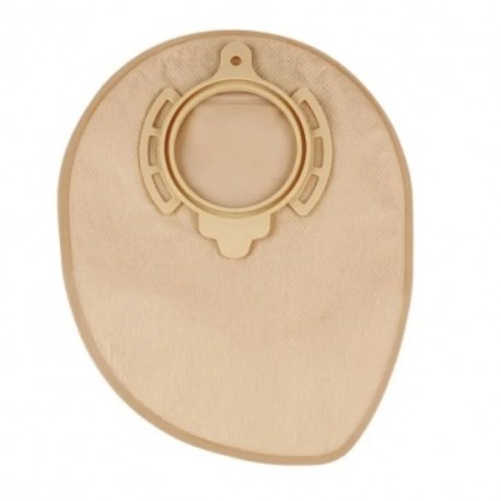 Flexima 3S Sacche a due pezzi a fondo chiuso per Colostomia 30 Pezzi Midi Beige 65mm