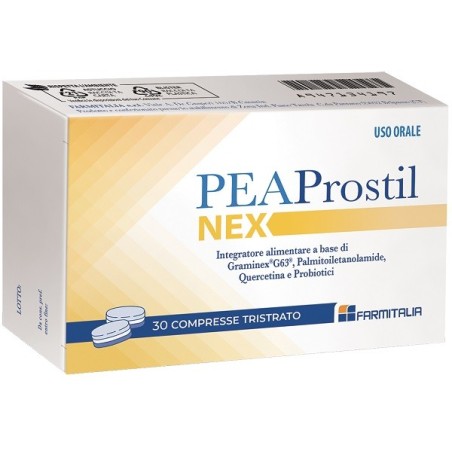 Peaprostil Nex integratore per salute dell'uomo 30 compresse tristrato Peaprostil Nex integratore per salute dell'uomo 30 compresse tristrato