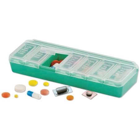 Pillolbox 7gg pilloliera compatta settimanale 1 pezzo Pillolbox 7gg pilloliera compatta settimanale 1 pezzo