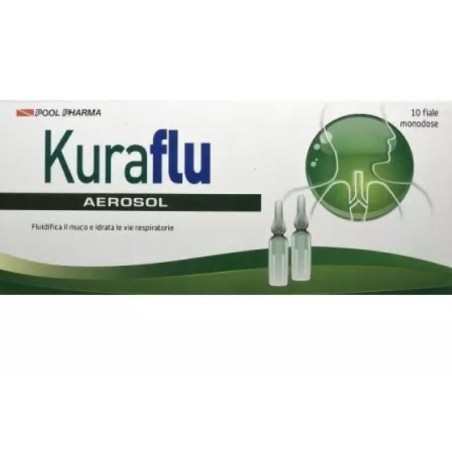 Kuraflu Aerosol Soluzione isotonica nebulizzabile 10 fiale x 5 ml Kuraflu Aerosol Soluzione isotonica nebulizzabile 10 fiale x 5 ml
