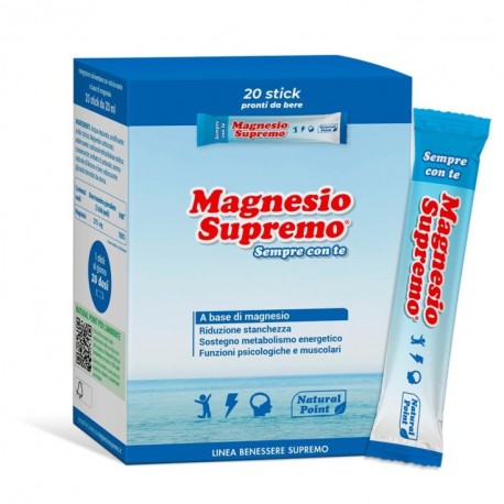 MAGNESIO SUPREMO 20 STICK DA 20 ML