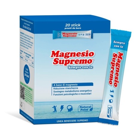 MAGNESIO SUPREMO 20 STICK DA 20 ML MAGNESIO SUPREMO 20 STICK DA 20 ML