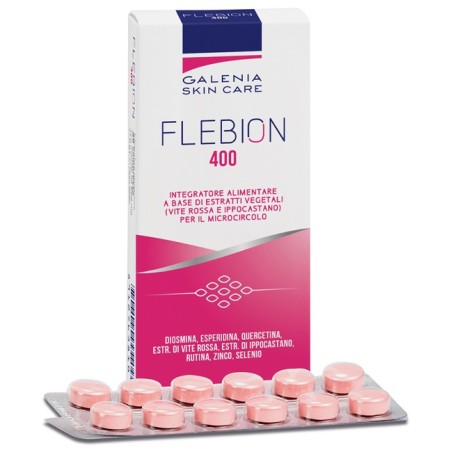 Flebion 400 integratore per trofismo del microcircolo 36 compresse Flebion 400 integratore per trofismo del microcircolo 36 compresse
