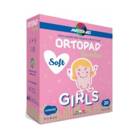 Master Aid Ortopad Soft Girls Cerotto Oculare Per Ortottica Regular 20 Pezzi Master Aid Ortopad Soft Girls Cerotto Oculare Per Ortottica Regular 20 Pezzi
