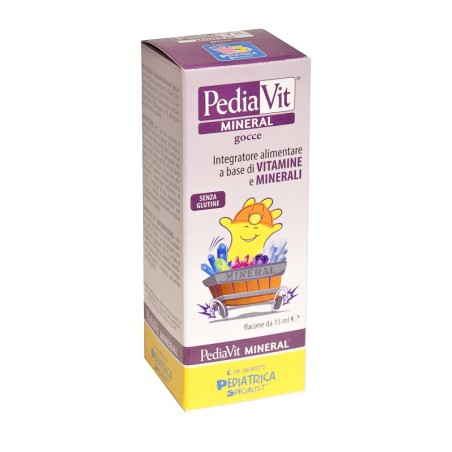 PediaVit Mineral Integratore con Vitamine e Minerali per Bambini 15ml PediaVit Mineral Integratore con Vitamine e Minerali per Bambini 15ml
