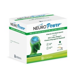 Biodemia Neuropower integratore per gestione dietetica del declino cognitivo 20 bustine gusto vaniglia