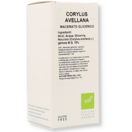 Oti Corylus Avellana Macerato Glicerico 10% integratore in gocce 100 ml
