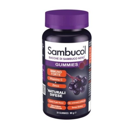 Sambucol Gummies integratore con sambuco per difese immunitarie 30 pezzi Sambucol Gummies integratore con sambuco per difese immunitarie 30 pezzi