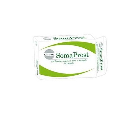 Gissoma Somaprost integratore per ipertrofia prostatica benigna e prostatite 16 capsule Gissoma Somaprost integratore per ipertrofia prostatica benigna e prostatite 16 capsule