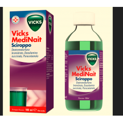 Vicks Medinait 0,5 Mg/ml + 0,25 Mg/ml + 20 Mg/ml Sciroppo 180 ml