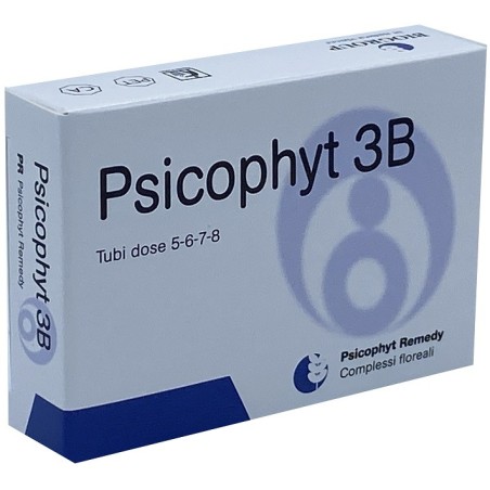 Psicophyt 3 B 4 tubi da 1,2 g fiori di Bach Psicophyt 3 B 4 tubi da 1,2 g fiori di Bach