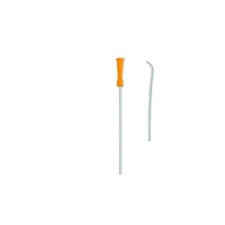 Safety Catetere Tiemann Monouso CH14 lungo 40 cm punta olivare curva Safety Catetere Tiemann Monouso CH14 lungo 40 cm punta olivare curva