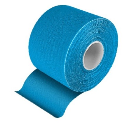 Farmacare Kinesiotaping Benda adesiva per kinesiologia 500 x 5 cm blu Farmacare Kinesiotaping Benda adesiva per kinesiologia 500 x 5 cm blu
