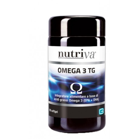Nutriva Omega 3 TG integratore per il benessere cardiovascolare 90 capsule softgel