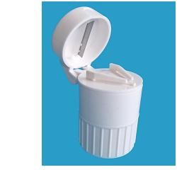 Farmacare Porta pillole taglia e macina 1 pezzo