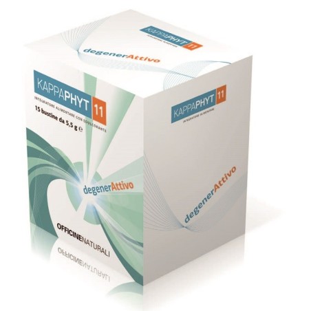 Officine Naturali Kappaphyt 11 integratore degenerattivo 15 bustine da 5,5 g Officine Naturali Kappaphyt 11 integratore degenerattivo 15 bustine da 5,5 g