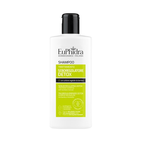 Euphidra Shampoo gel Trattamento seboregolatore allo zolfo 200 ml