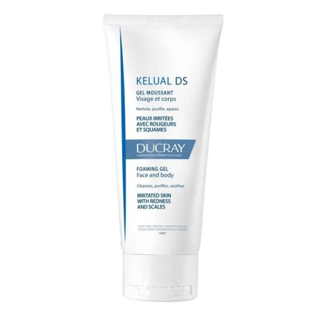 Ducray Kelual Ds Gel Mousse Detergente riequilibrante pelli irritabili con rossori e squame 200 ml Ducray Kelual Ds Gel Mousse Detergente riequilibrante pelli irritabili con rossori e squame 200 ml