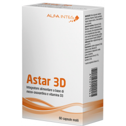 Astar 3D Integratore per la Vista 60 Capsule Molli