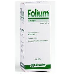 Folium integratore in sciroppo con acido folico soluzione 150 ml