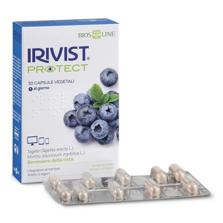 Bios Line Irivist Protect integratore per funzione visiva 30 capsule vegetali Bios Line Irivist Protect integratore per funzione visiva 30 capsule vegetali