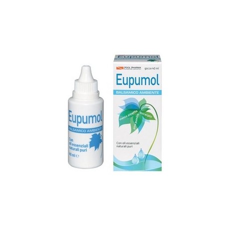 Eupumol Soluzione balsamica per ambienti menta pino eucalipto 40 ml Eupumol Soluzione balsamica per ambienti menta pino eucalipto 40 ml