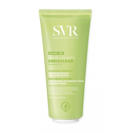 SVR Sebiaclear Crema lavante viso e corpo purificante anti imperfezioni 200 ml