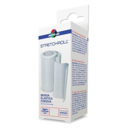 BENDA ELASTICA FISSAGGIO MEDICAZIONI MASTER-AID STRETCHROLLCOESIVA M 4X12 CM 1 PEZZO
