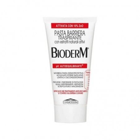Farmoderm Bioderm Pasta barriera allo zinco traspirante protettiva 30 ml Farmoderm Bioderm Pasta barriera allo zinco traspirante protettiva 30 ml