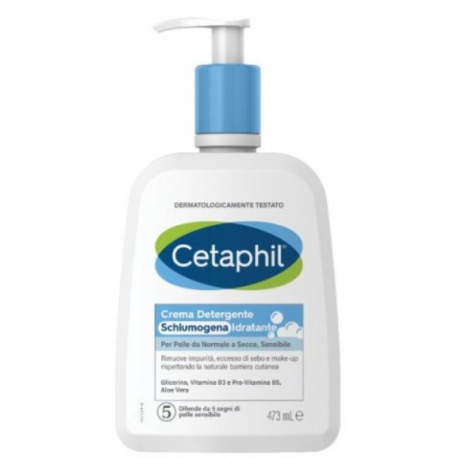 CETAPHIL CREMA DETERGENTE SCHIUMOGENA IDRATANTE 473 ML