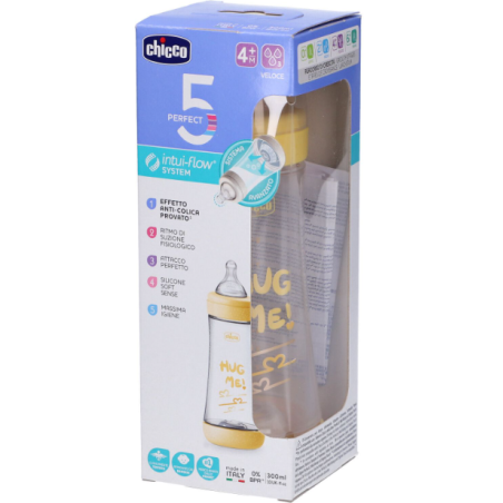 CHICCO BIBERON P5 300ML FAST SILICONE UNI CHICCO BIBERON P5 300ML FAST SILICONE UNI