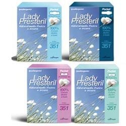 Lady Presteril Pocket Assorbenti Giorno Con Ali Flusso Medio 10 Pezzi
