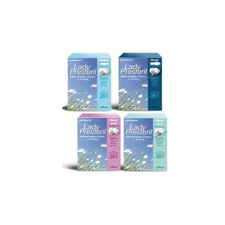 Lady Presteril Pocket Assorbenti Giorno Con Ali Flusso Medio 10 Pezzi