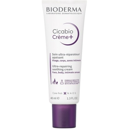 Bioderma Cicabio Crème crema lenitiva pelle arrossata di viso e corpo 40 ml Bioderma Cicabio Crème crema lenitiva pelle arrossata di viso e corpo 40 ml
