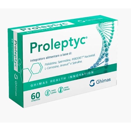 Ghimas Proleptyc integratore ricostituente antiossidante 60 compresse Ghimas Proleptyc integratore ricostituente antiossidante 60 compresse