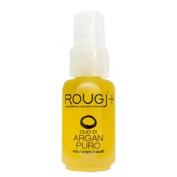 Rougj Olio di argan puro per viso corpo capelli protettivo antirughe 30 ml