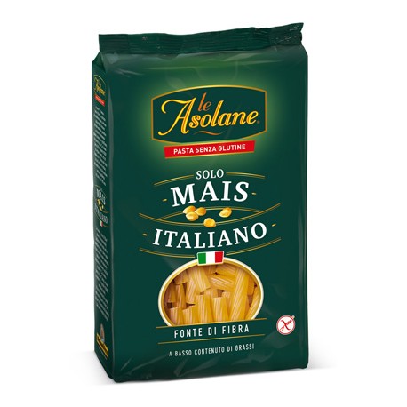 Molino Di Ferro Le Asolane Rigatoni pasta per celiaci fonte di fibra 250 g