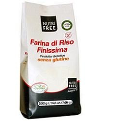 Nutrifree Farina Di Riso Finissima senza glutine per prodotti da forno 500 g