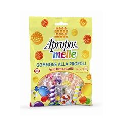 Apropos Melle Gommose alla Propoli caramelle gusti assortiti fragola arancia limone 50 g