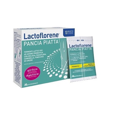 LACTOFLORENE PANCIA PIATTA 10 BUSTINE