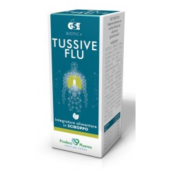 GSE Biotic Tussive Flu sciroppo lenitivo calmante per tosse e faringe 120 ml