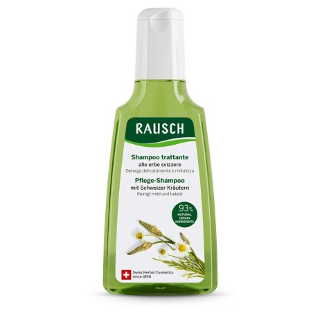 Rausch Shampoo Trattante alle Erbe Svizzere per Capelli Sani 200ml Rausch Shampoo Trattante alle Erbe Svizzere per Capelli Sani 200ml